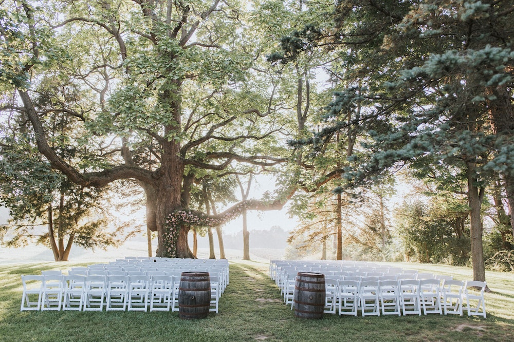 Hidden Vineyard Wedding Barn